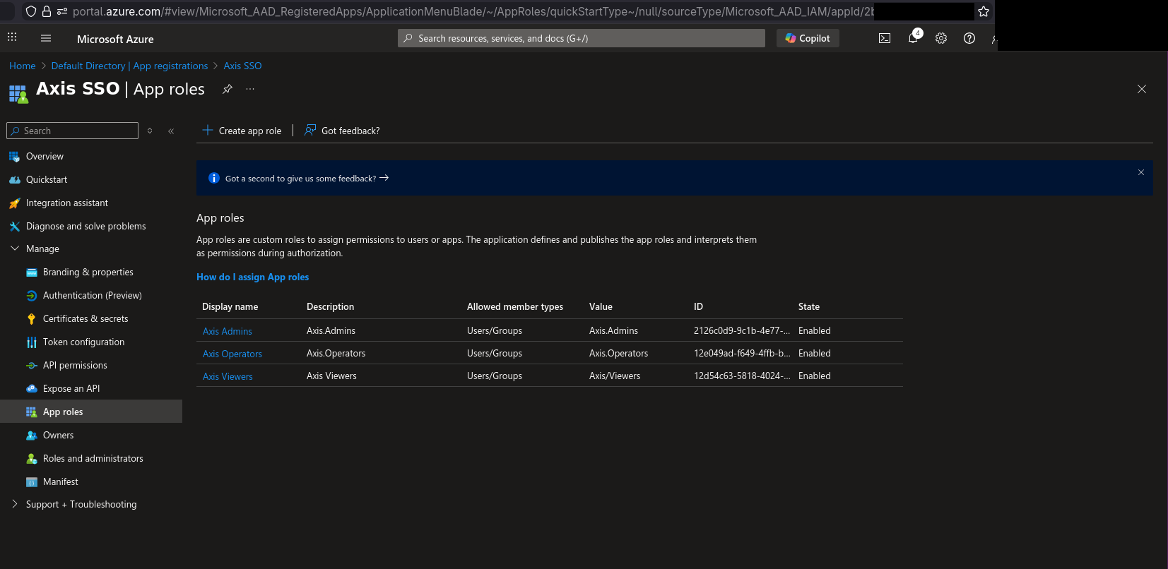 axis-sso-all-custom-app-roles